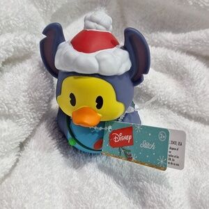 Disney Stitch Christmas Rubber Duckie